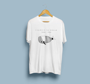 Frankie the Whale -  White Tshirt