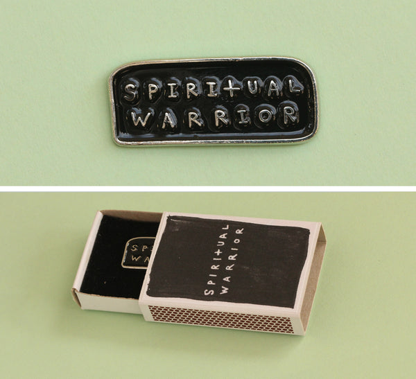 Spiritual Warrior Pin